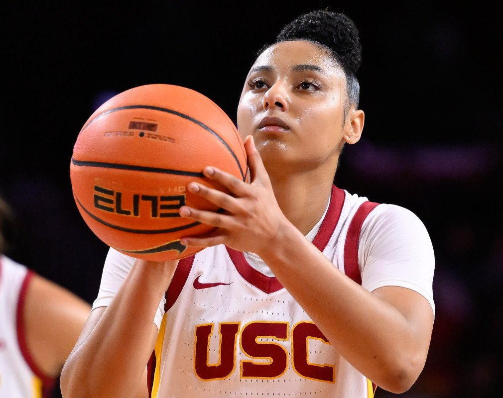 JuJu Watkins’ Unexpected Look Sparks Buzz on Social Media JuJu Watkins’ Unexpected Look Sparks Buzz on Social Media