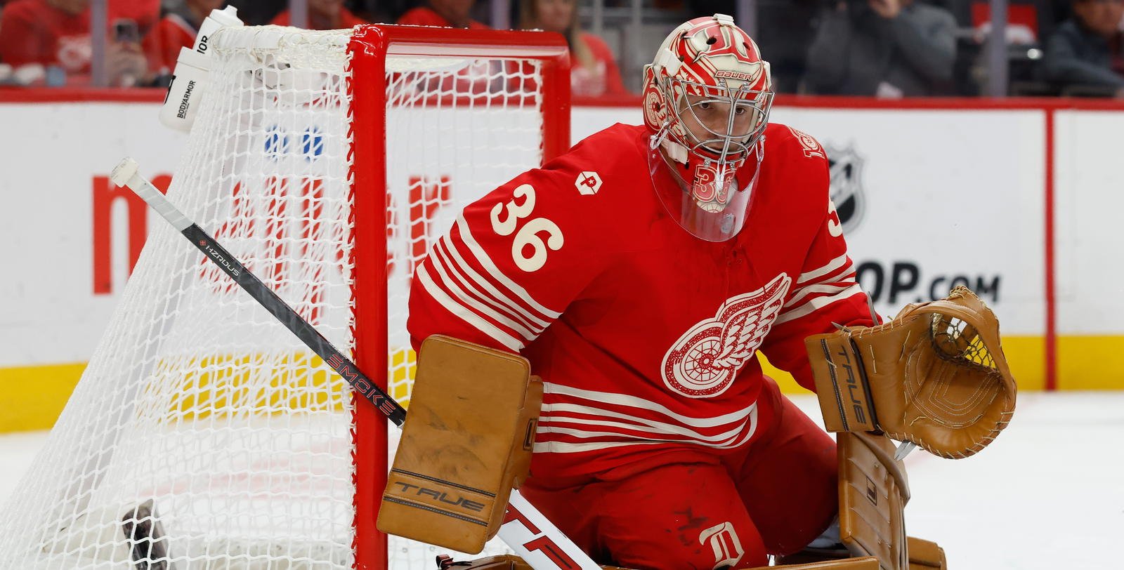 Gibson Takes the Heat, But Detroit’s Defensive Lapses Deserve the Blame in Montreal Rout Gibson Takes the Heat, But Detroit’s Defensive Lapses Deserve the Blame in Montreal Rout