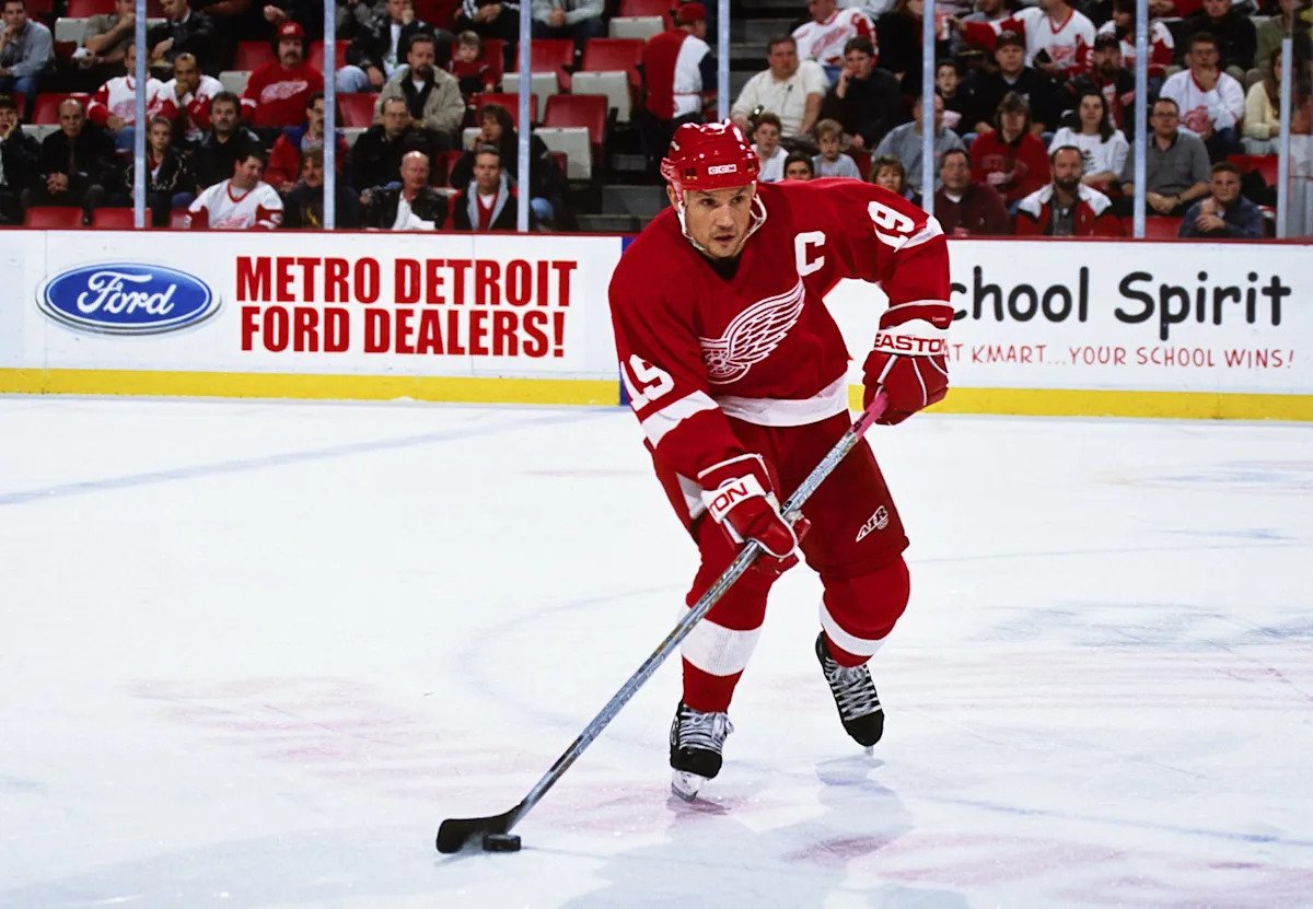 On This Day: Steve Yzerman Scores On His Birthday Vs. Blues On This Day: Steve Yzerman Scores On His Birthday Vs. Blues