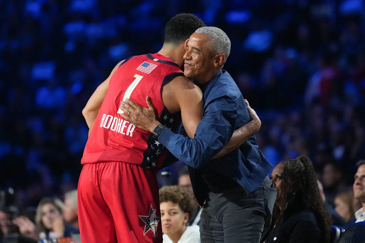 Barack and Michelle Obama attend 2026 NBA All-Star Game Barack and Michelle Obama attend 2026 NBA All-Star Game