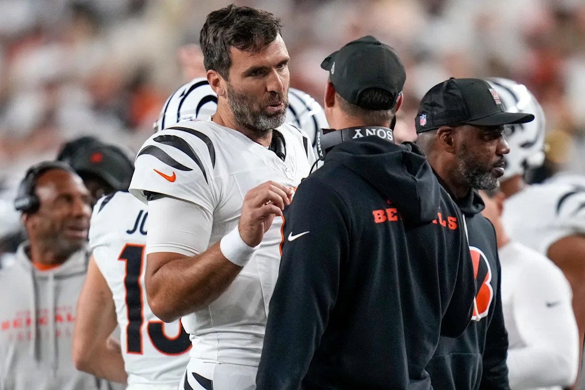 Bengals OC Dan Pitcher says Joe Flacco is an asset for Joe Burrow