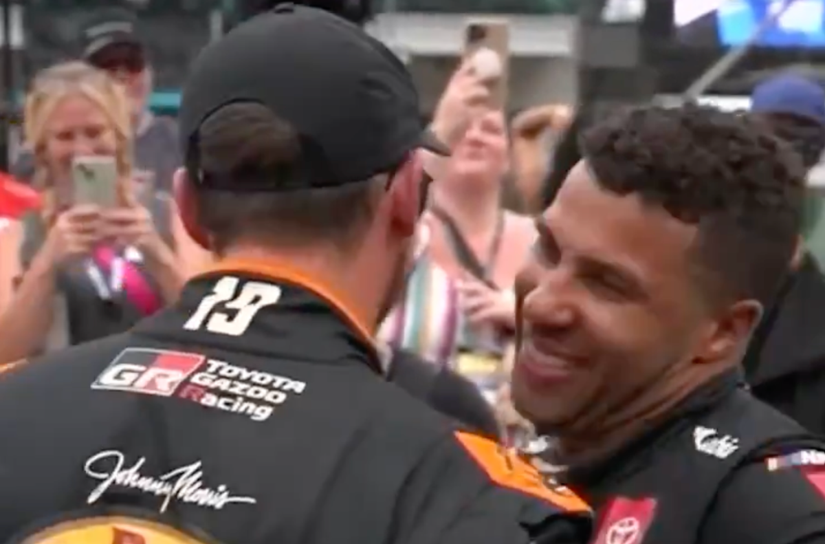 Video Of NASCAR Drivers Reacting To Bubba Wallace's Win Says Everything Video Of NASCAR Drivers Reacting To Bubba Wallace's Win Says Everything