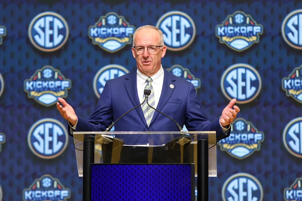 Greg Sankey doubles down on SEC supremacy Greg Sankey doubles down on SEC supremacy
