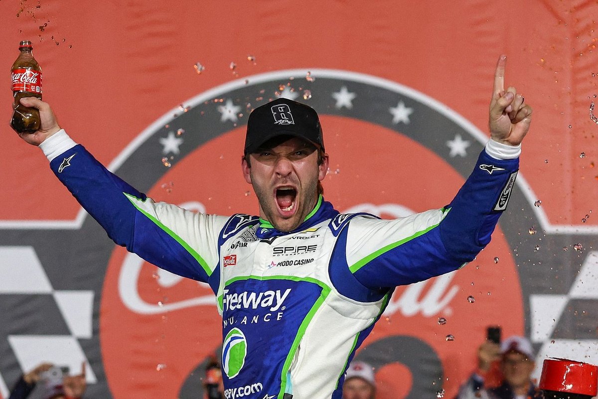 Daniel Suarez and Spire wins Coca-Cola 600 for Kyle Busch Motorsports Daniel Suarez and Spire wins Coca-Cola 600 for Kyle Busch Motorsports