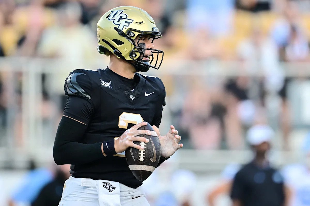 UCF football injury report reveals status of QB Tayven Jackson for Kansas game