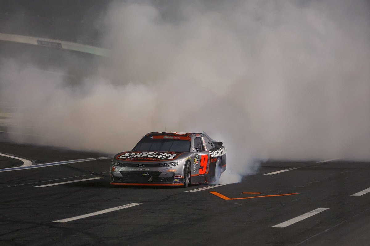 Ross Chastain wins strange NASCAR O’Reilly Charlotte race, marred by rain, fog, oil slick Ross Chastain wins strange NASCAR O’Reilly Charlotte race, marred by rain, fog, oil slick