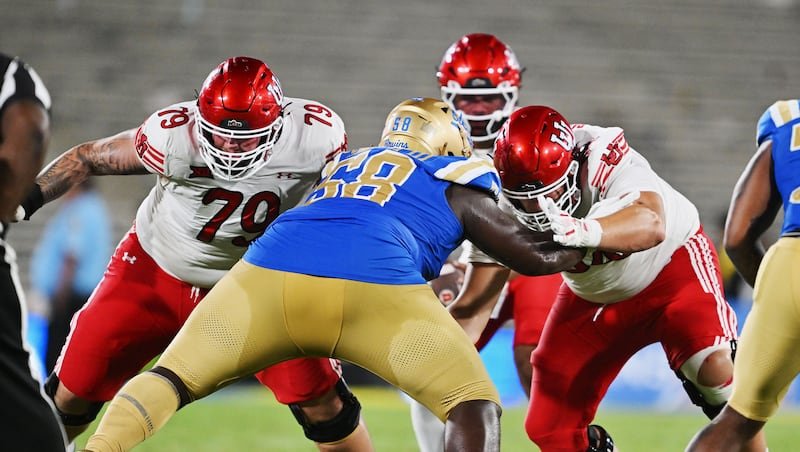 ‘They were as advertised’: Utah’s offensive line lived up to the hype against the Bruins ‘They were as advertised’: Utah’s offensive line lived up to the hype against the Bruins