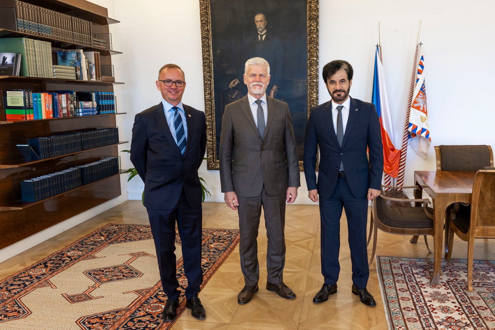 FIA President H.E. Mohammed Ben Sulayem Meets With President of the Czech Republic, Prime Minister, and Government Leaders in Prague FIA President H.E. Mohammed Ben Sulayem Meets With President of the Czech Republic, Prime Minister, and Government Leaders in Prague
