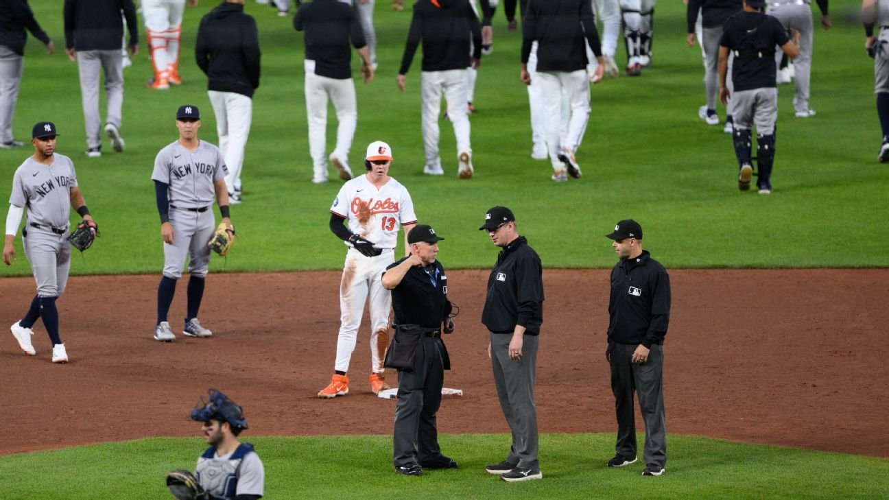 Benches clear in Orioles’ win vs. Yanks, order restored quickly Benches clear in Orioles’ win vs. Yanks, order restored quickly
