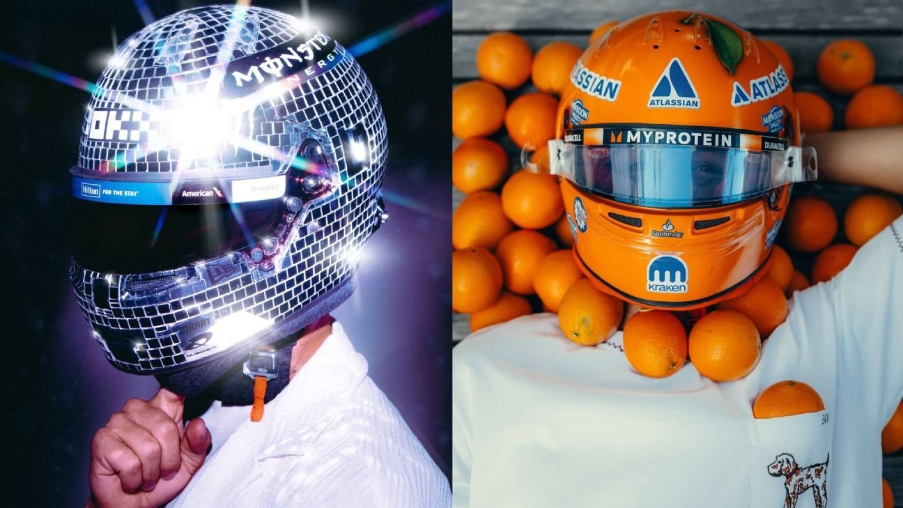 Miami GP: From disco helmets to fresh liveries, the new looks in store Miami GP: From disco helmets to fresh liveries, the new looks in store