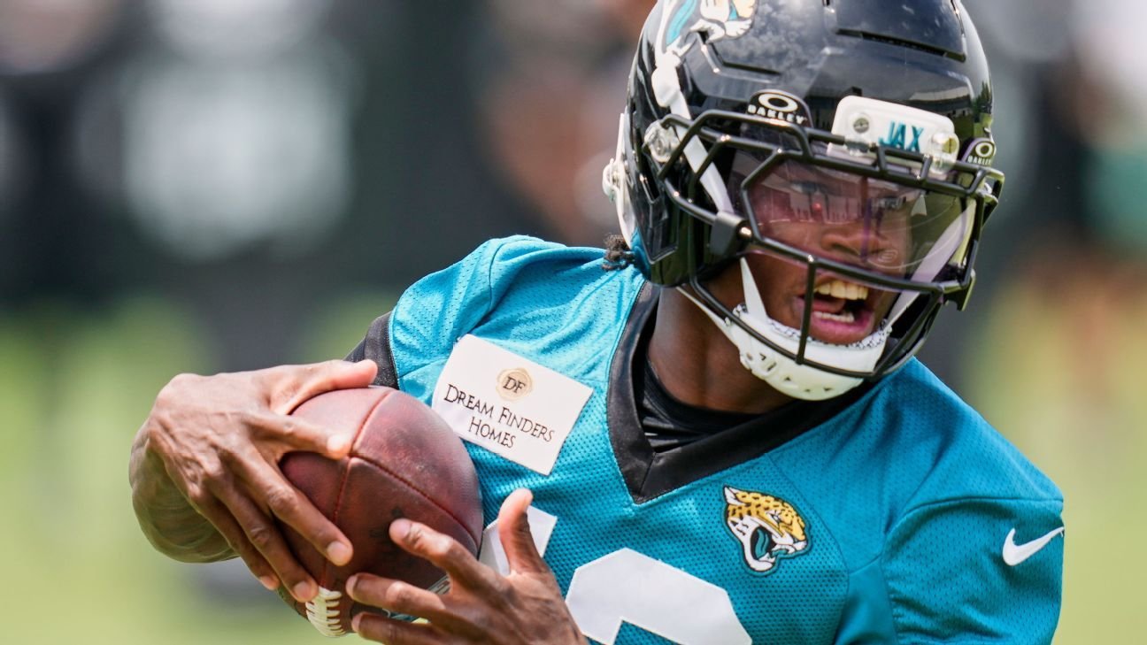 Jags’ Travis Hunter learning playbooks, to get D reps next week Jags’ Travis Hunter learning playbooks, to get D reps next week