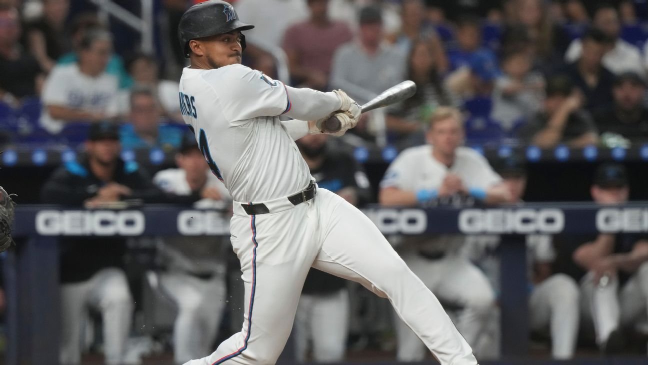 Marlins place OF Dane Myers on IL with oblique strain Marlins place OF Dane Myers on IL with oblique strain