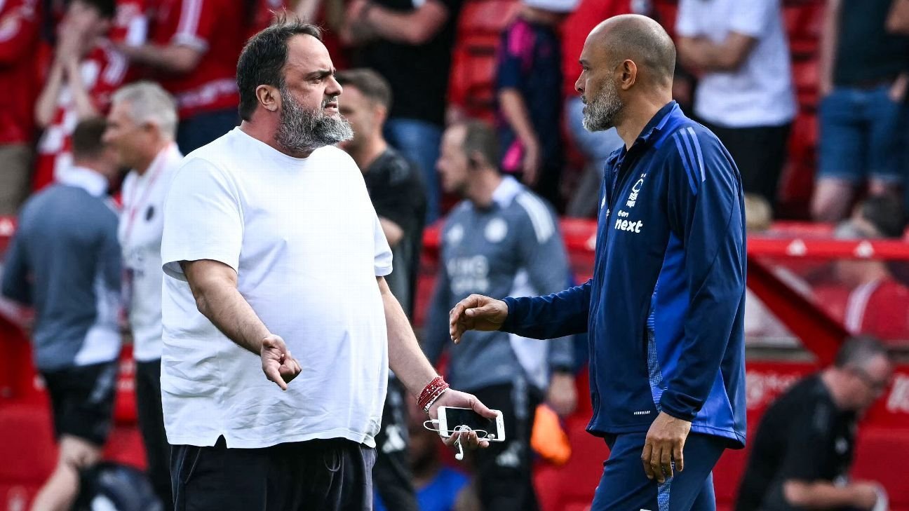 Nottingham Forest Marinakis stormed onto pitch due to Awoniyi injury Nottingham Forest Marinakis stormed onto pitch due to Awoniyi injury