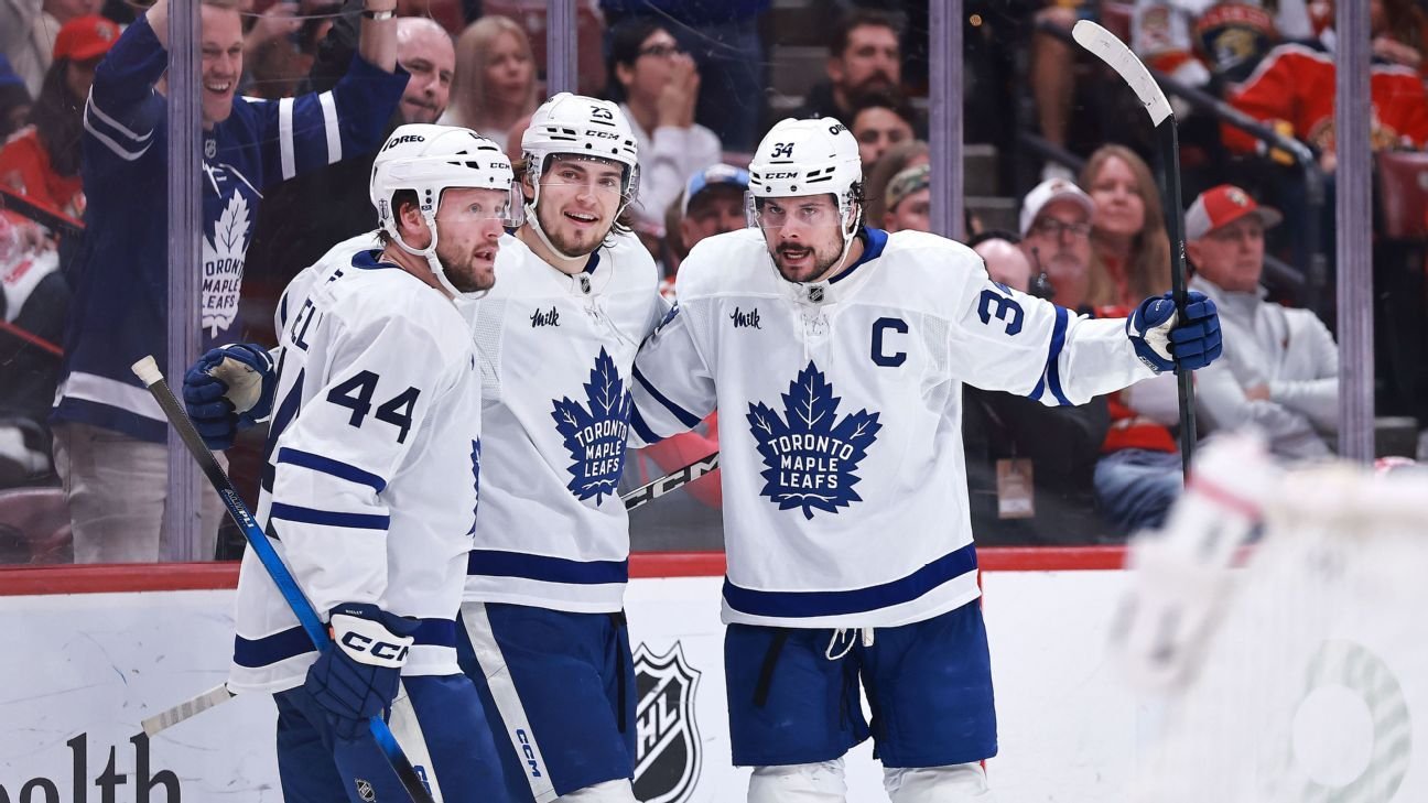 Auston Matthews breaks through as Maple Leafs force Panthers to G7 Auston Matthews breaks through as Maple Leafs force Panthers to G7