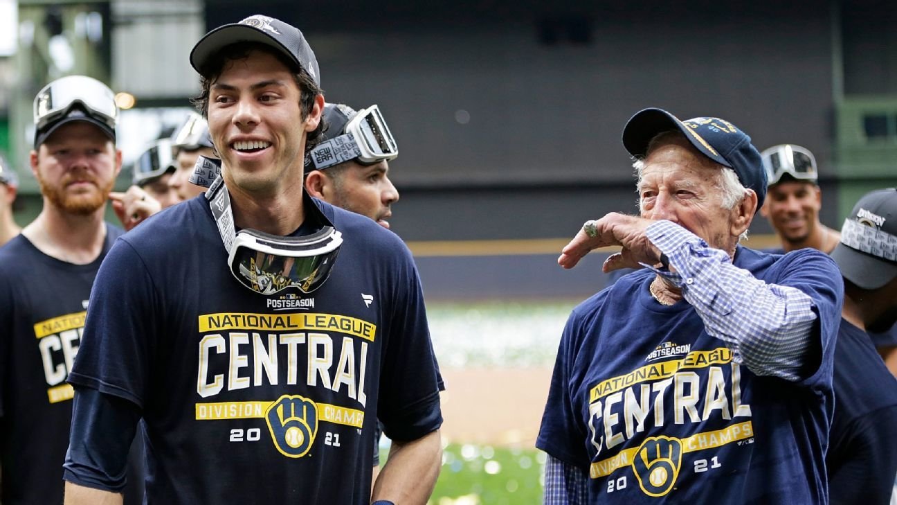 How Christian Yelich is carrying on Bob Uecker’s legacy How Christian Yelich is carrying on Bob Uecker’s legacy