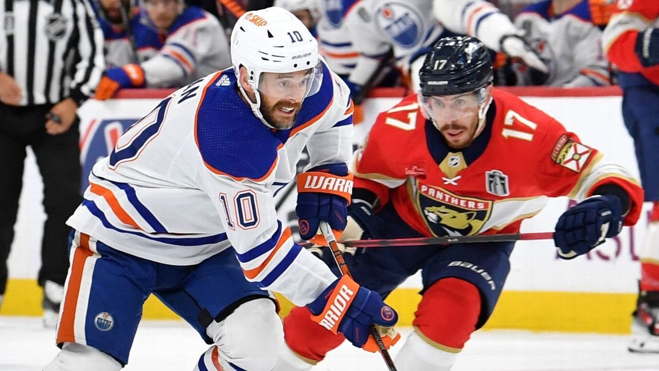 Panthers-Oilers Stanley Cup finals rematch opens as toss-up Panthers-Oilers Stanley Cup finals rematch opens as toss-up