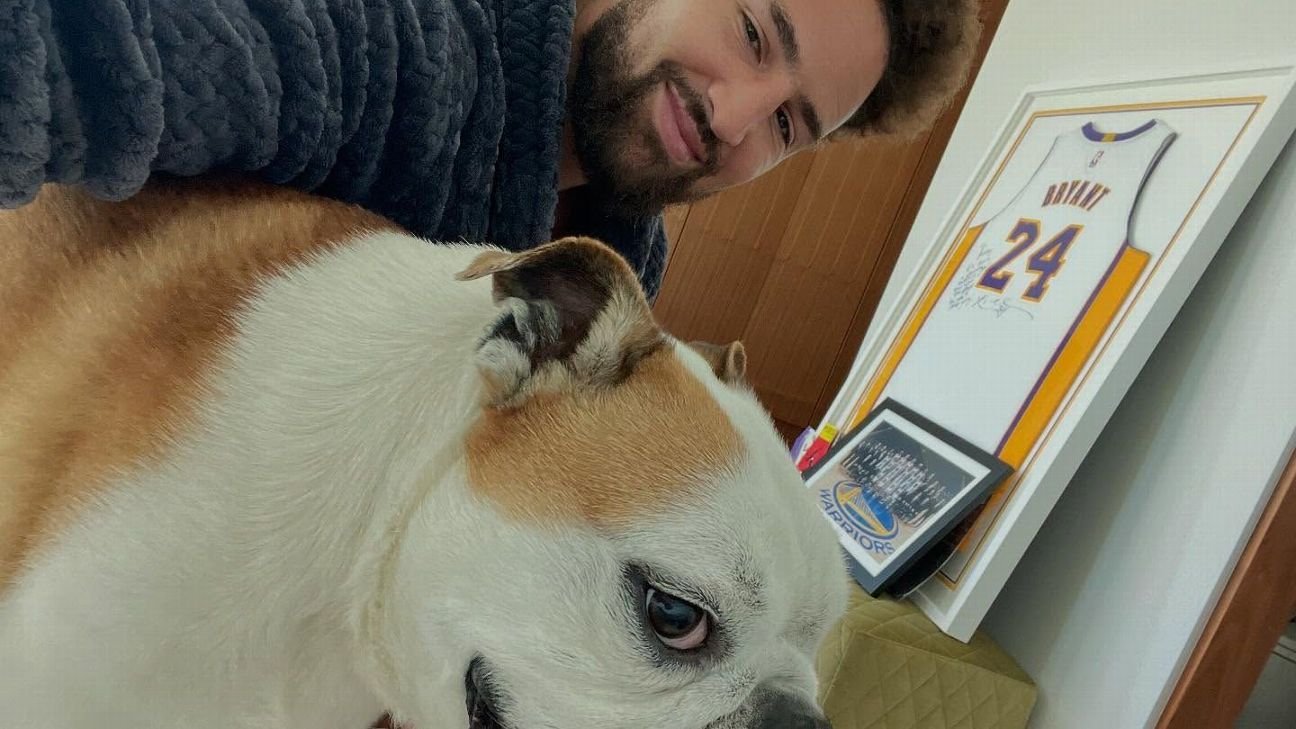 Klay Thompson mourns beloved bulldog Rocco on social media Klay Thompson mourns beloved bulldog Rocco on social media