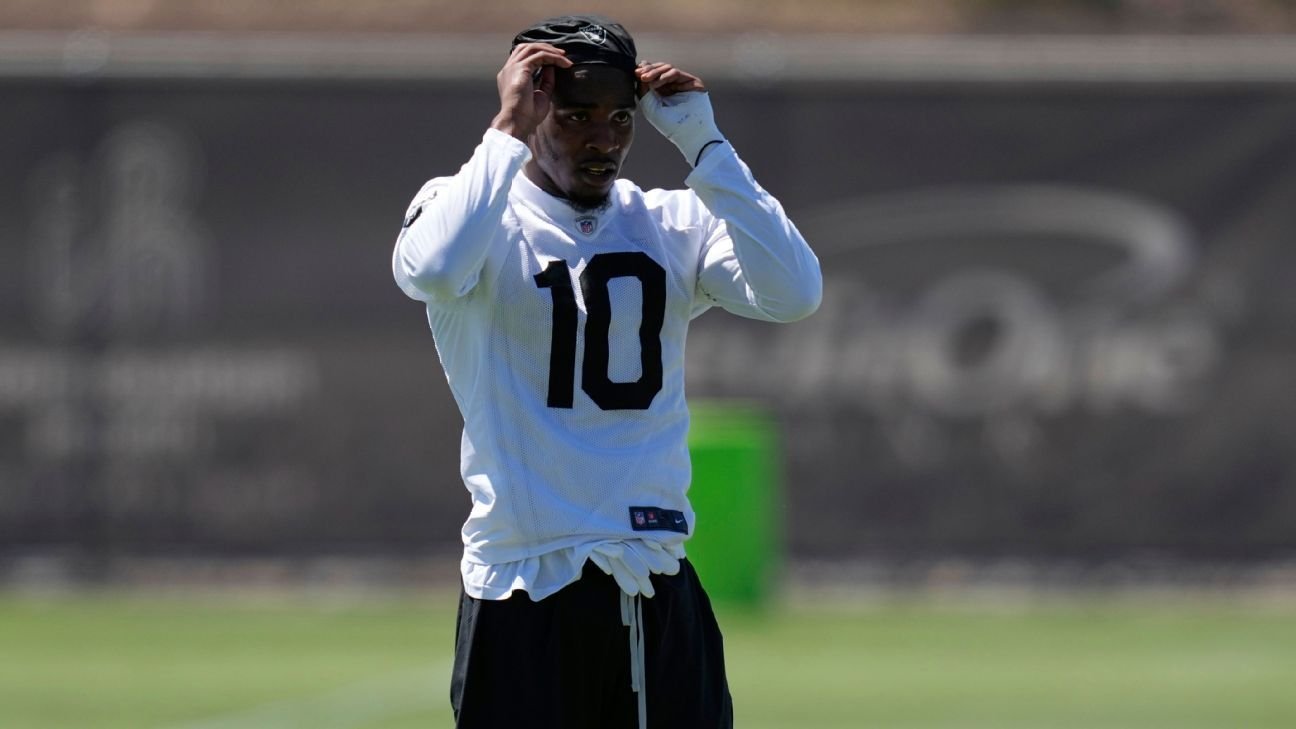 Raiders will need rookie receivers to make impact Raiders will need rookie receivers to make impact