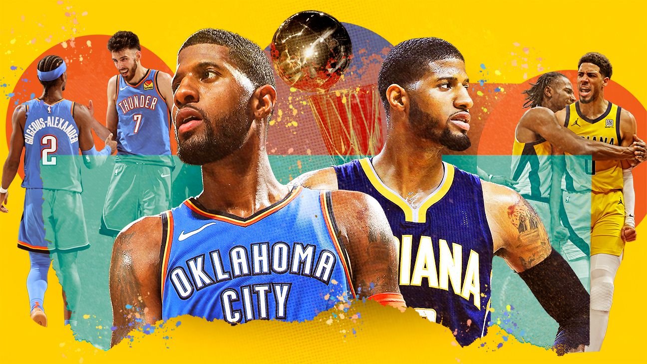 NBA Finals 2025 — How Paul George blockbusters built Thunder and Pacers NBA Finals 2025 — How Paul George blockbusters built Thunder and Pacers