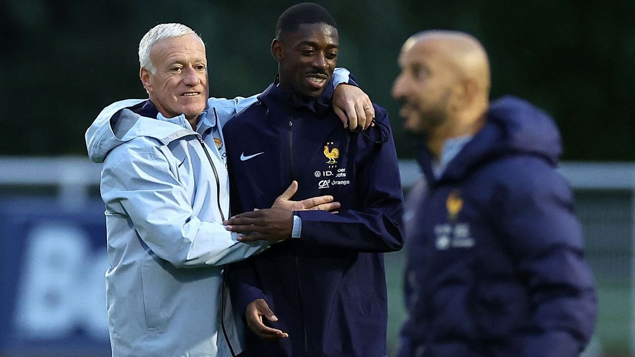 Didier Deschamps: Ousmane Dembélé over Lamine Yamal for Ballon d’Or ‘100%’ Didier Deschamps: Ousmane Dembélé over Lamine Yamal for Ballon d’Or ‘100%’