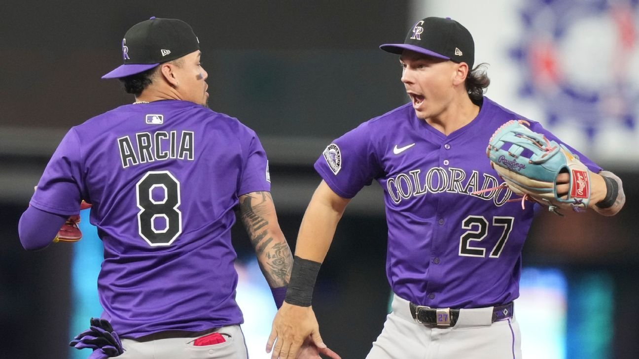 Rockies again beat Marlins; first 3-game sweep since May 2024 Rockies again beat Marlins; first 3-game sweep since May 2024