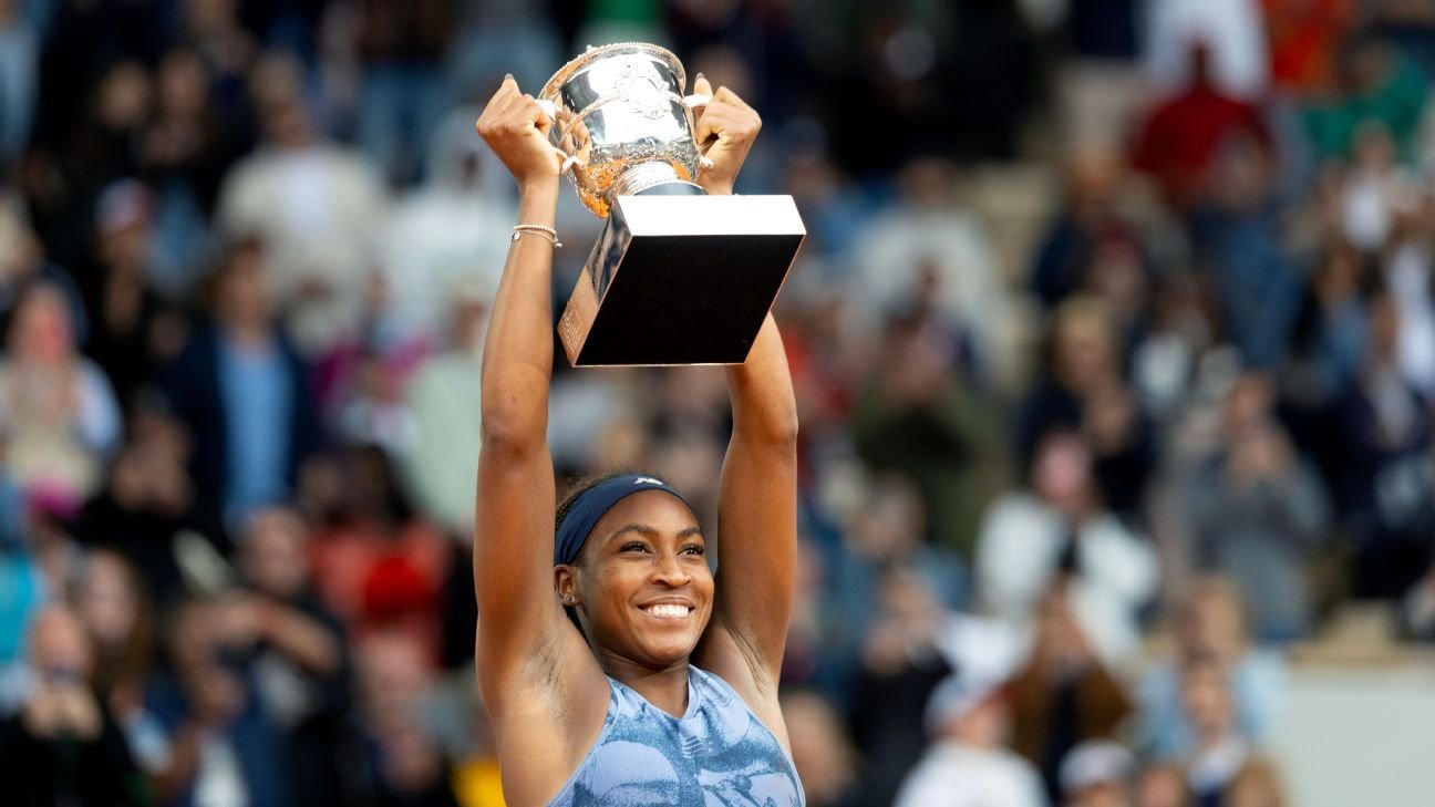 Sports world reacts to Coco Gauff’s French Open title Sports world reacts to Coco Gauff’s French Open title