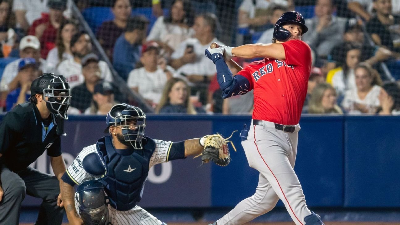 Top Red Sox prospect Roman Anthony wows with 497-foot slam Top Red Sox prospect Roman Anthony wows with 497-foot slam