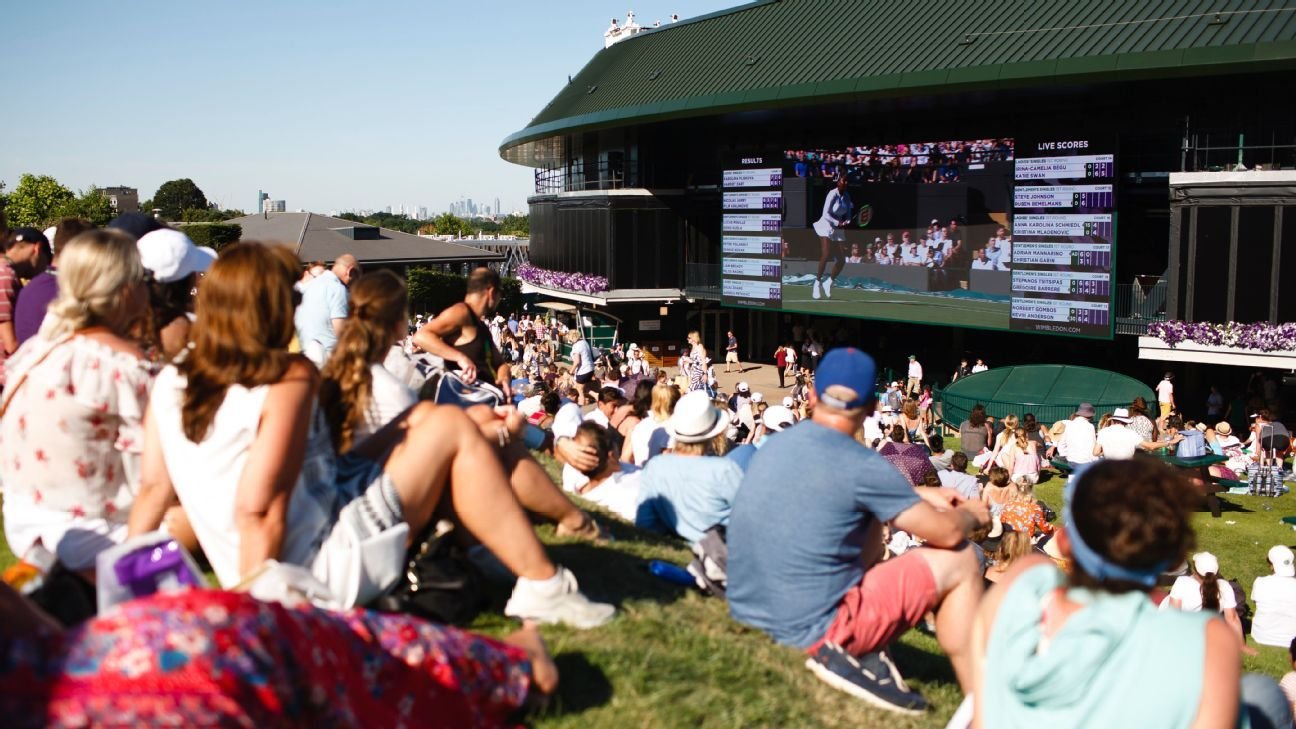 Wimbledon readies for scorching start; contingencies in place Wimbledon readies for scorching start; contingencies in place