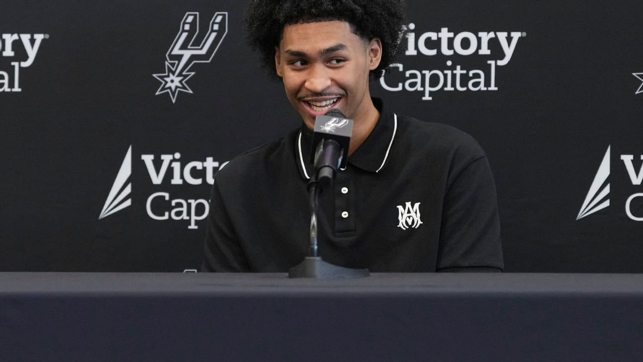 ‘Sky’s the limit’ for new-look Spurs, Dylan Harper says ‘Sky’s the limit’ for new-look Spurs, Dylan Harper says