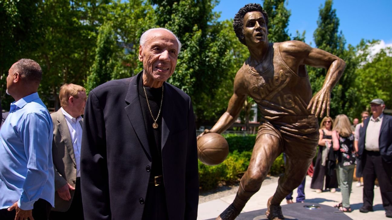 Lenny Wilkens 1st to have statue outside Climate Pledge Arena Lenny Wilkens 1st to have statue outside Climate Pledge Arena