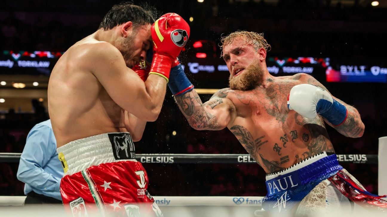 Jake Paul tops Julio Cesar Chavez Jr., improves to 12-1 Jake Paul tops Julio Cesar Chavez Jr., improves to 12-1