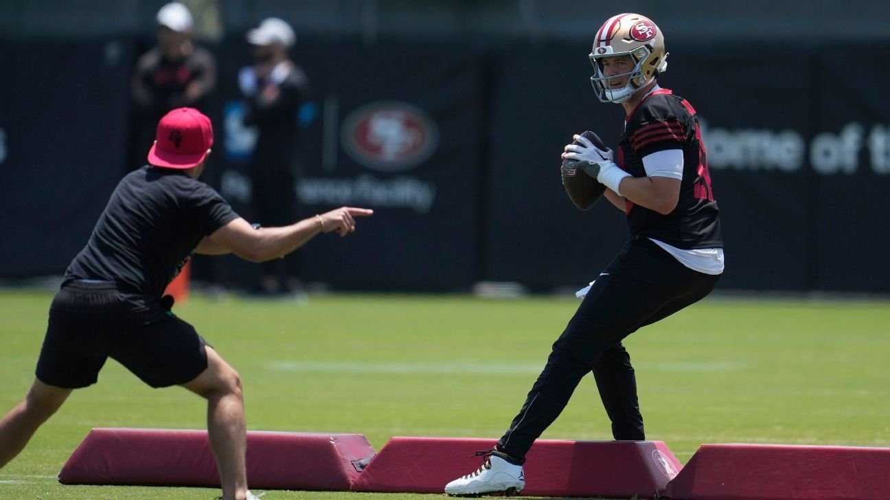 QB Mac Jones coached hard by 49ers in attempt to revive career QB Mac Jones coached hard by 49ers in attempt to revive career