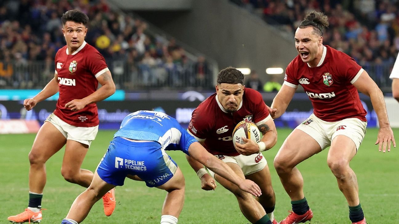 British and Irish Lions: Sione Tuipulotu finding feet after injury layoff British and Irish Lions: Sione Tuipulotu finding feet after injury layoff