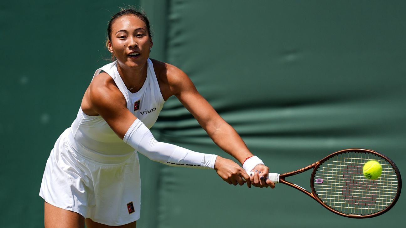 Qinwin Zheng loses third straight opening match at Wimbledon Qinwin Zheng loses third straight opening match at Wimbledon