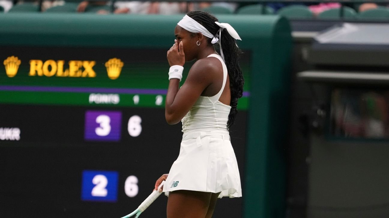 What went wrong for Coco Gauff at Wimbledon? What went wrong for Coco Gauff at Wimbledon?