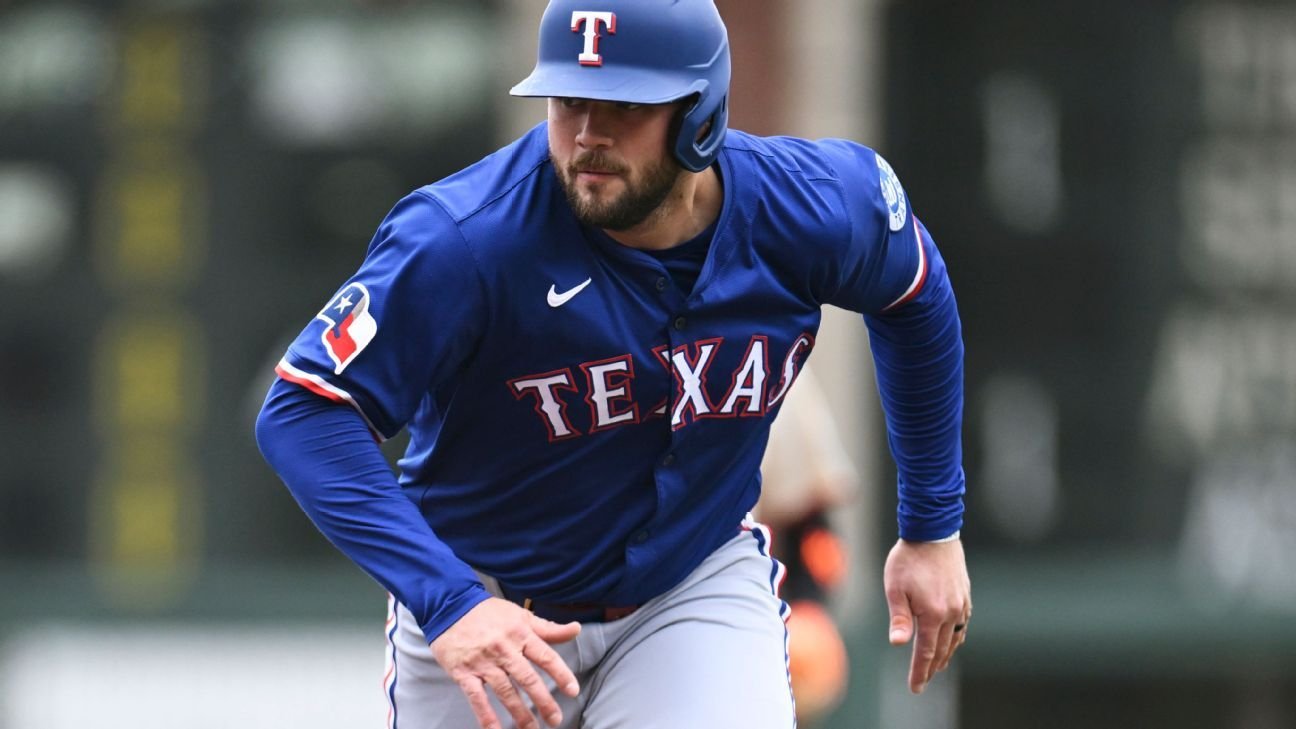 Rangers reinstate 1B Jake Burger from IL, demote 3B Josh Jung Rangers reinstate 1B Jake Burger from IL, demote 3B Josh Jung