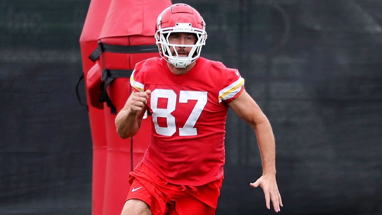 Chiefs not lowering expectations for Travis Kelce Chiefs not lowering expectations for Travis Kelce