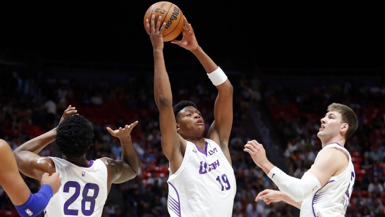 Ace Bailey impresses Jazz despite 8 points in summer debut Ace Bailey impresses Jazz despite 8 points in summer debut