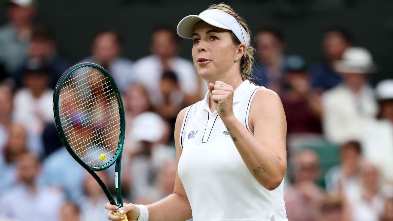 Pavlyuchenkova back in Wimbledon quarterfinals after 9 years Pavlyuchenkova back in Wimbledon quarterfinals after 9 years