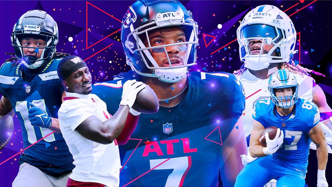 Ranking NFL WR, TE, RB groups for 2025: Best and worst teams Ranking NFL WR, TE, RB groups for 2025: Best and worst teams