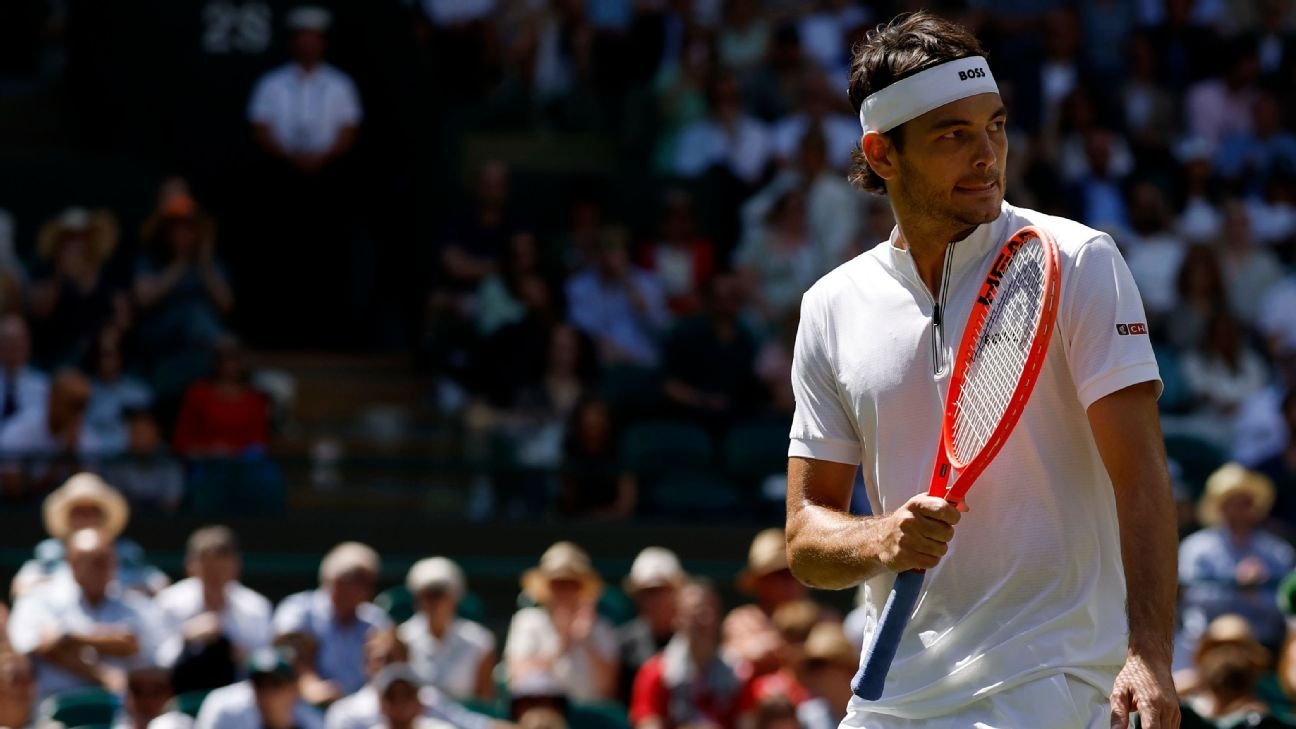 Can rising American Taylor Fritz topple Carlos Alcaraz at Wimbledon? Can rising American Taylor Fritz topple Carlos Alcaraz at Wimbledon?