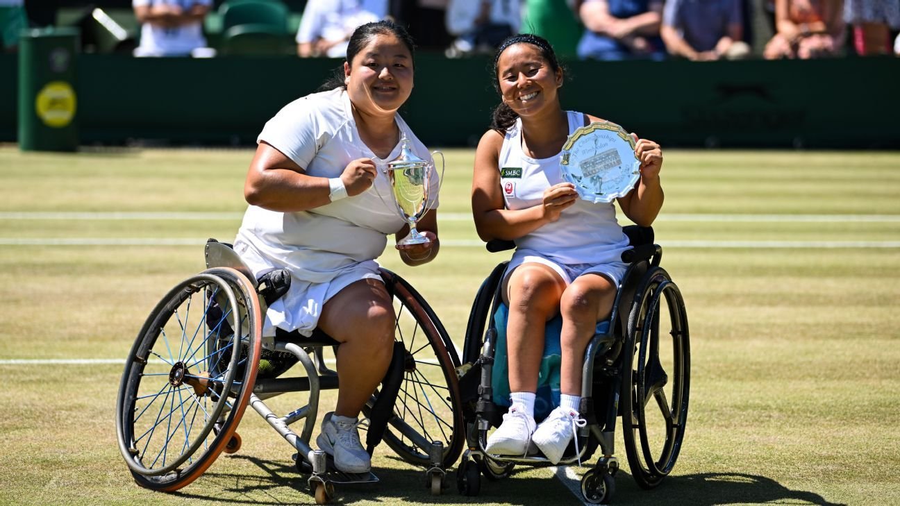 Wang Ziying wins women’s wheelchair singles at Wimbledon Wang Ziying wins women’s wheelchair singles at Wimbledon