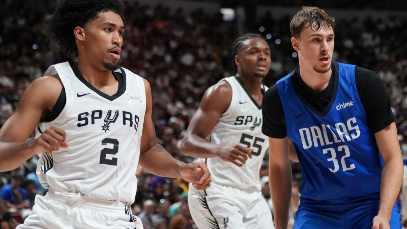 Harper, Spurs outlast Flagg, Mavericks at NBA Summer League Harper, Spurs outlast Flagg, Mavericks at NBA Summer League