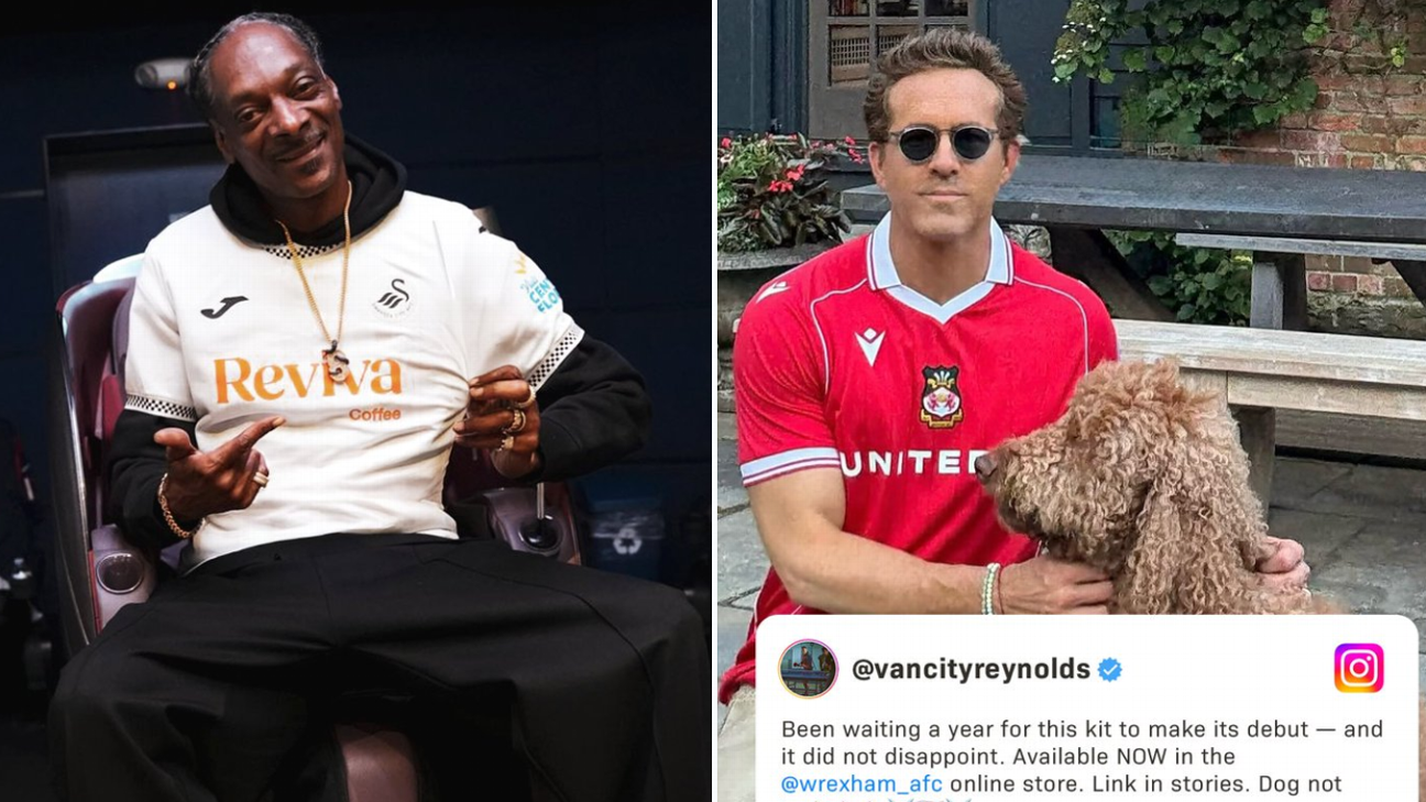 Snoop Dogg helps Swansea take pop at Wrexham with kit launch Snoop Dogg helps Swansea take pop at Wrexham with kit launch