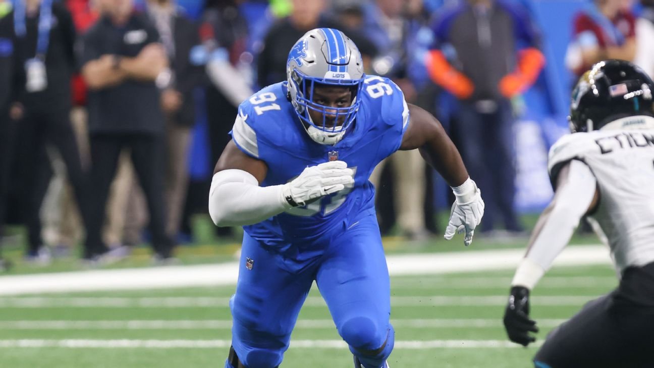 Lions’ Levi Onwuzurike to miss 2025 season after ACL surgery Lions’ Levi Onwuzurike to miss 2025 season after ACL surgery