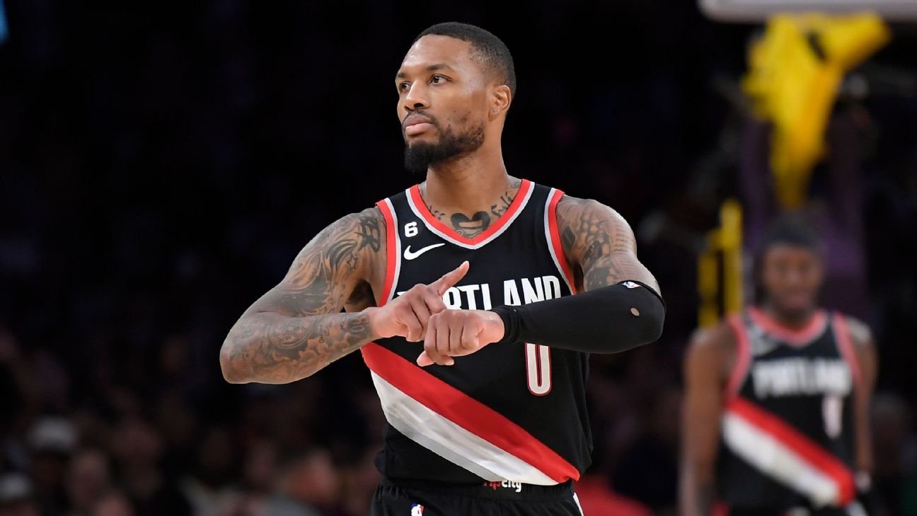 Damian Lillard glad to be ‘back home’ with Blazers, focuses on recovery Damian Lillard glad to be ‘back home’ with Blazers, focuses on recovery