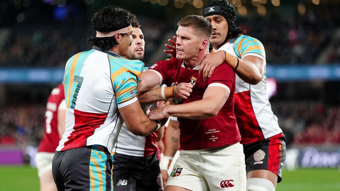First Nations and Pasifika 19-24 British and Irish Lions – match report First Nations and Pasifika 19-24 British and Irish Lions – match report
