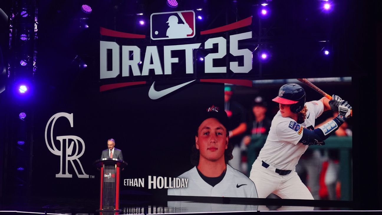 Rockies give Ethan Holliday high schooler-record M bonus Rockies give Ethan Holliday high schooler-record M bonus