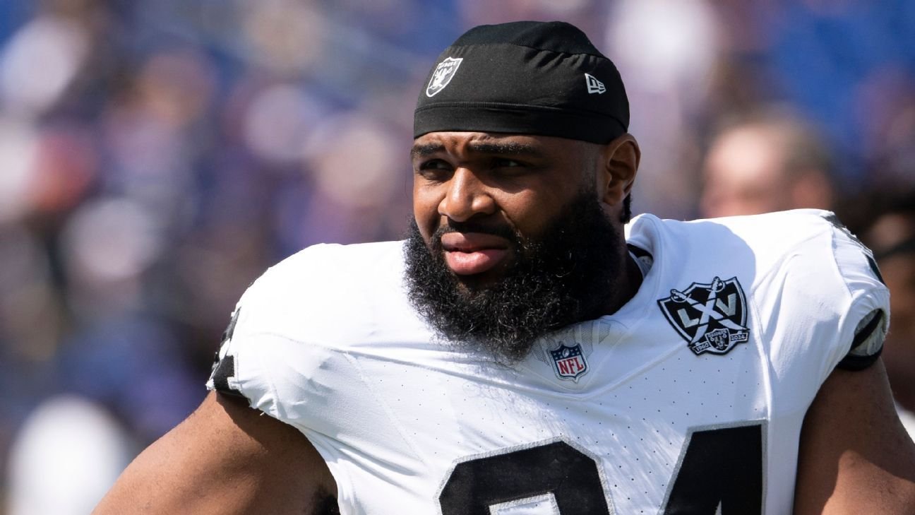 Raiders releasing Christian Wilkins; DT files grievance Raiders releasing Christian Wilkins; DT files grievance