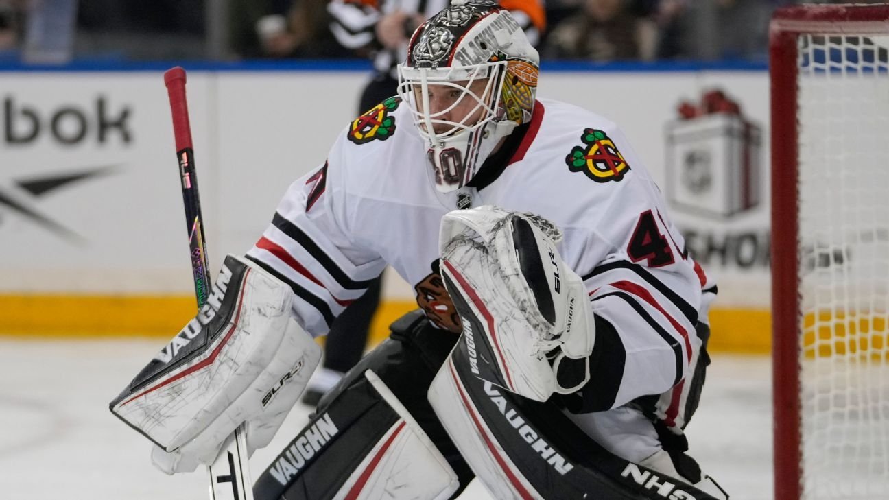 Blackhawks sign goalie Arvid Soderblom to 2-year extension Blackhawks sign goalie Arvid Soderblom to 2-year extension